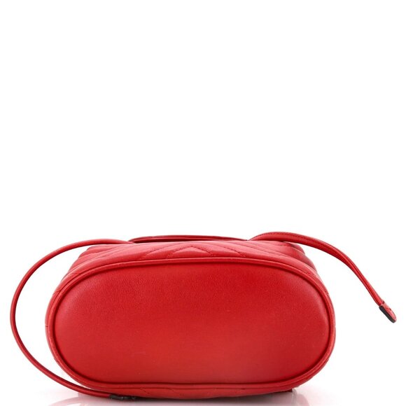 Gucci GG Marmont Drawstring Backpack Matelasse Leather Mini reb-760-091725 - Picture 4 of 8